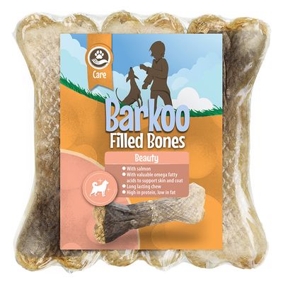 Kość do żucia Barkoo Filled Chew Bone – Beauty (z łososiem)