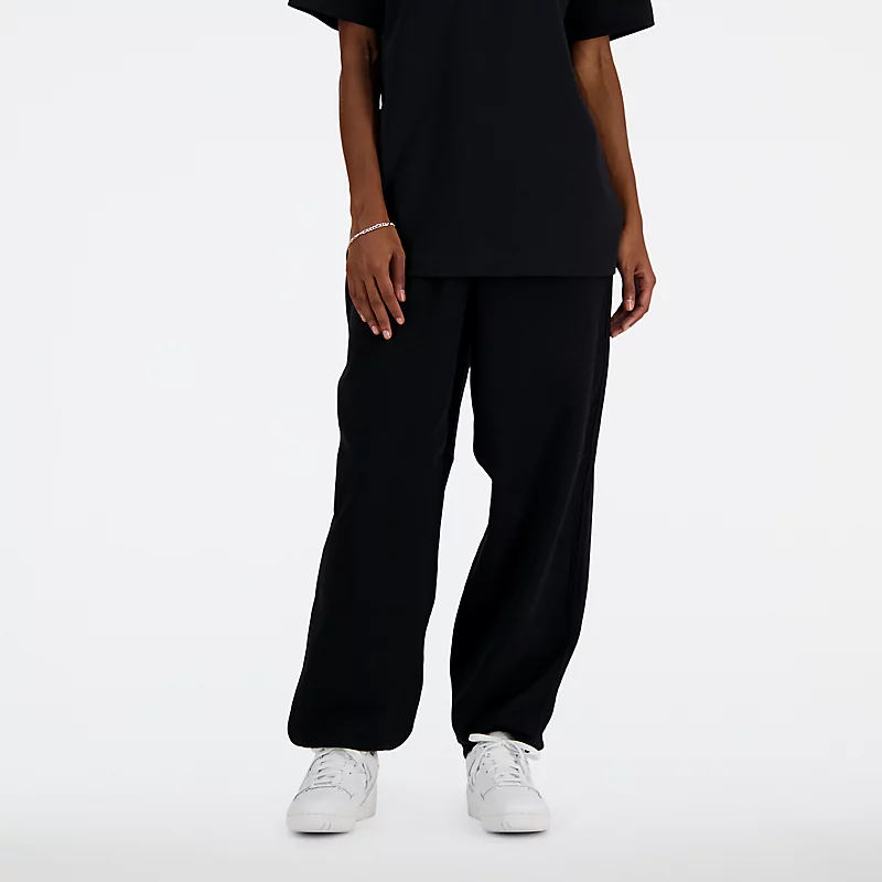 Spodnie dresowe French Terry Femme Athletics - CZARNE