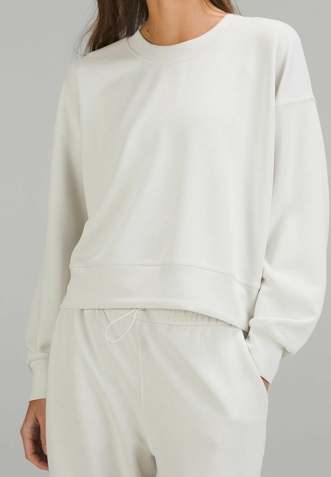 Sweat-shirt lululemon - blanc cassé