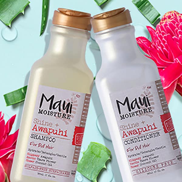 Maui Moisture Shine Amplifying Awaphui -shampoo 385 ml