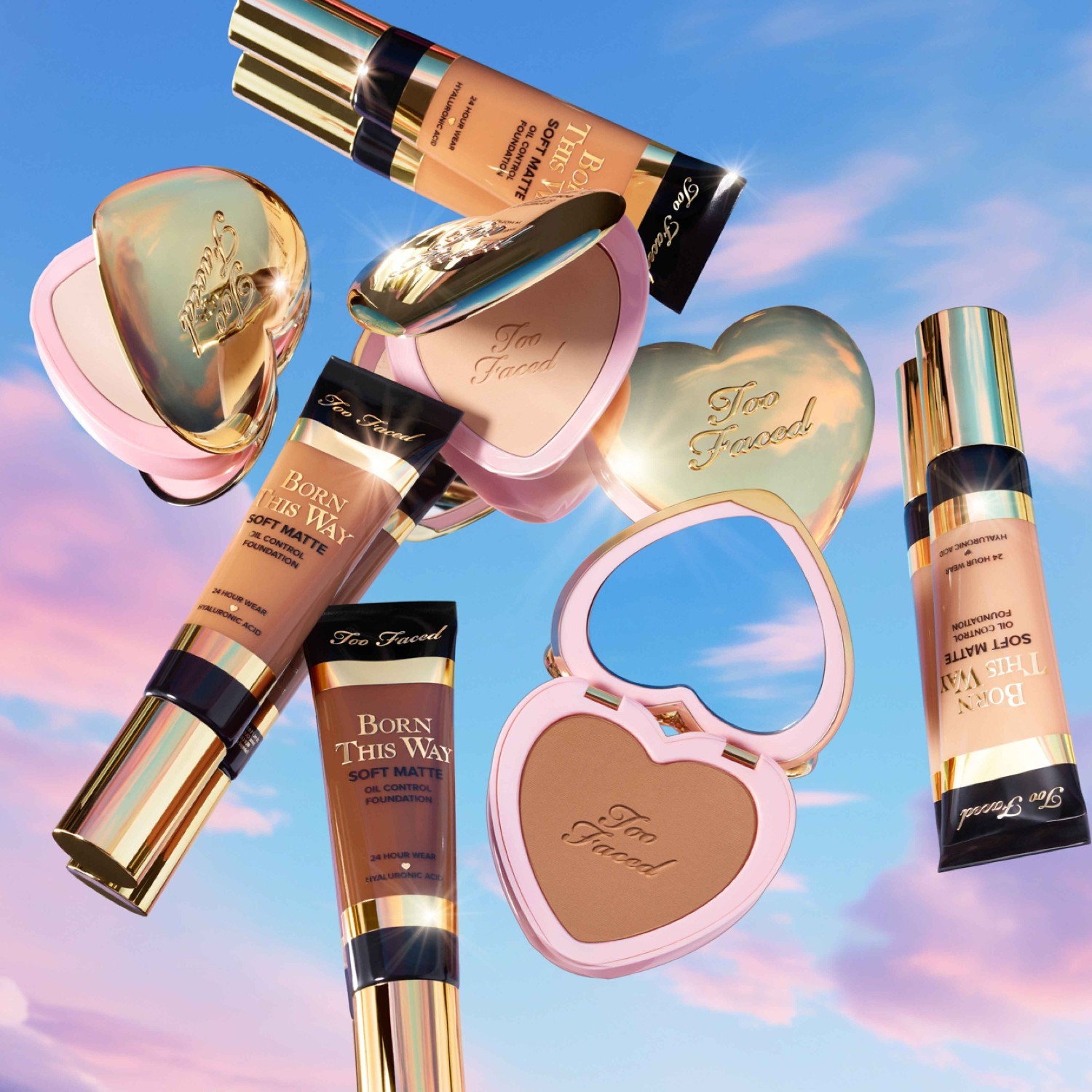Too Faced Born This Way Soft Blur puder za fiksiranje tena - 4,8 g