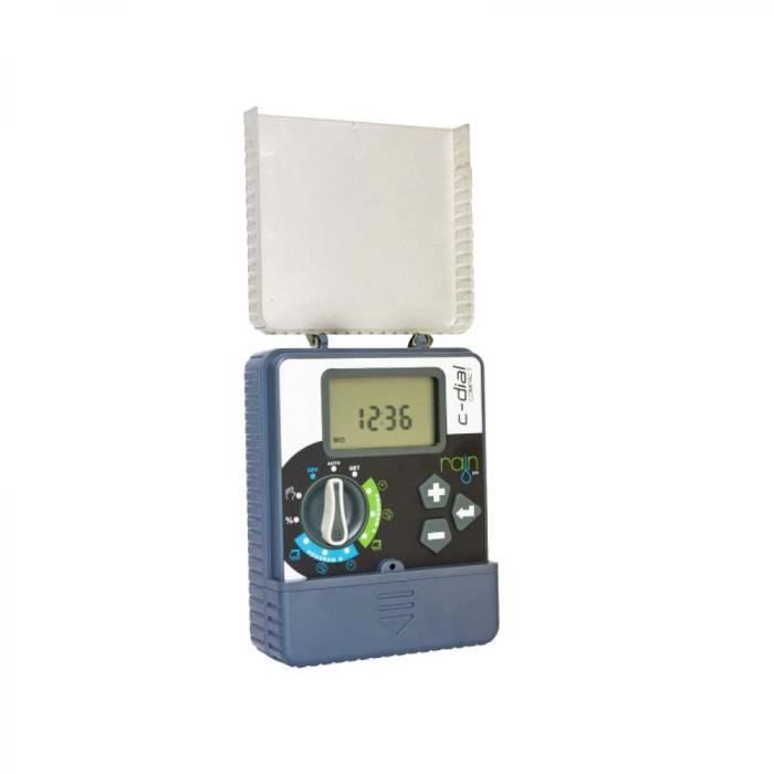Programmateur d'arrosage - Rainstar - C DIAL - 4 Voies - Temps réglable - 2 programmes