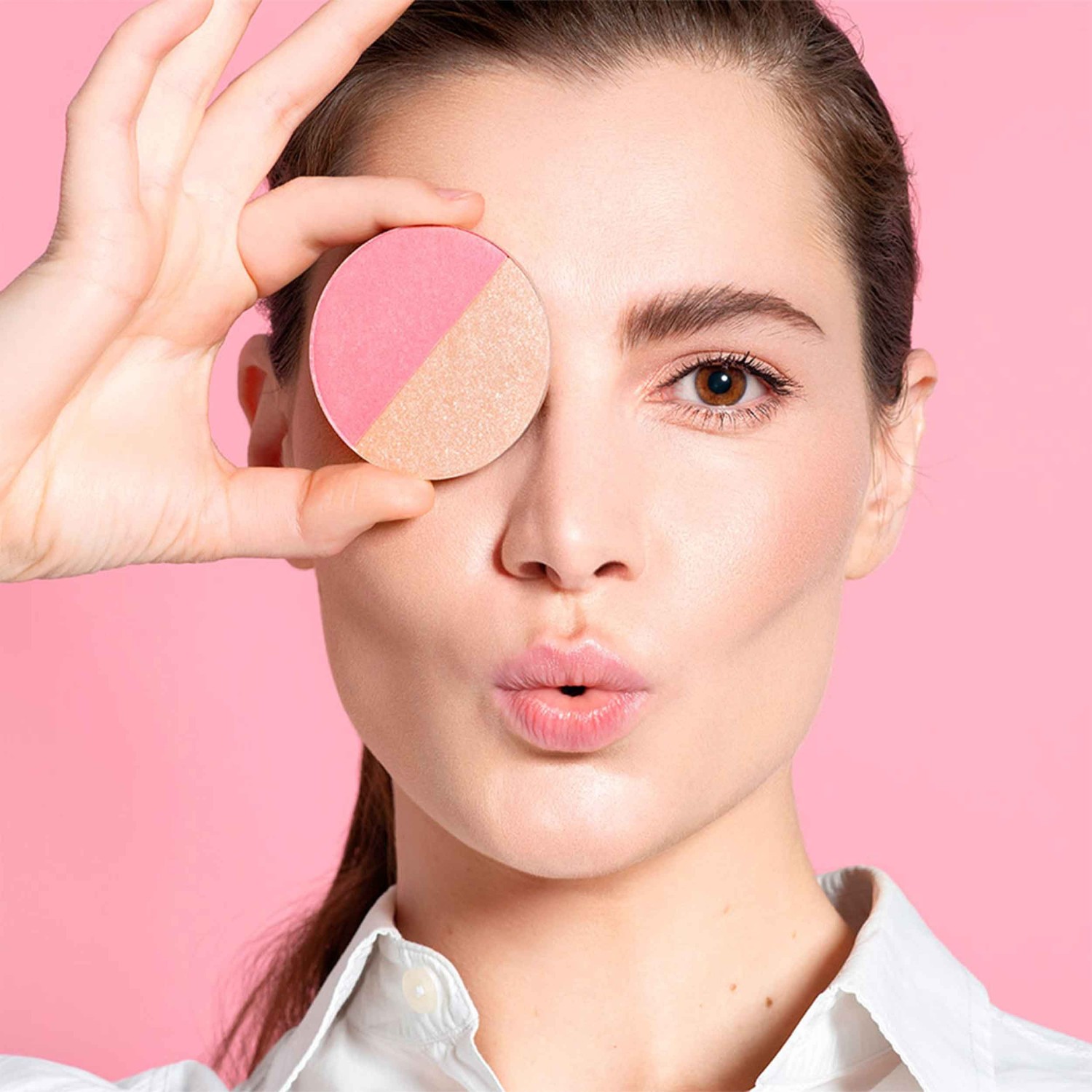 BE + Radiance COLOR+GLOW Blush+Enlumineur aux Probiotiques N°02