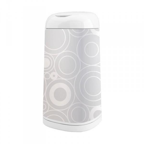 ANGELCARE Housse Décorative pour Bac Dress Up Grey Circles
