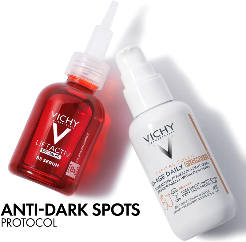 Vichy Capital Soleil Daily FPS 50+ fluido facial protetor com cor FPS 50+