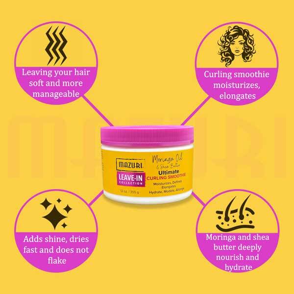 Mazuri Leave-In Collection Ultimate Curling Smoothie