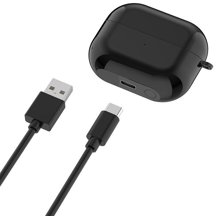 Oplaadcase voor Samsung Galaxy Buds3 R530 - Oplaadstation met koppelingsknop en USB-C - Accessoire voor draadloze oordopjes