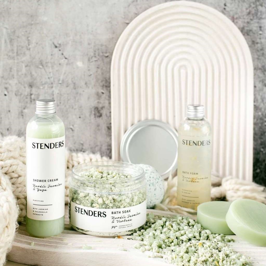 STENDERS Badeschaum Nordischer Jasmin & Verbene - 250 ml