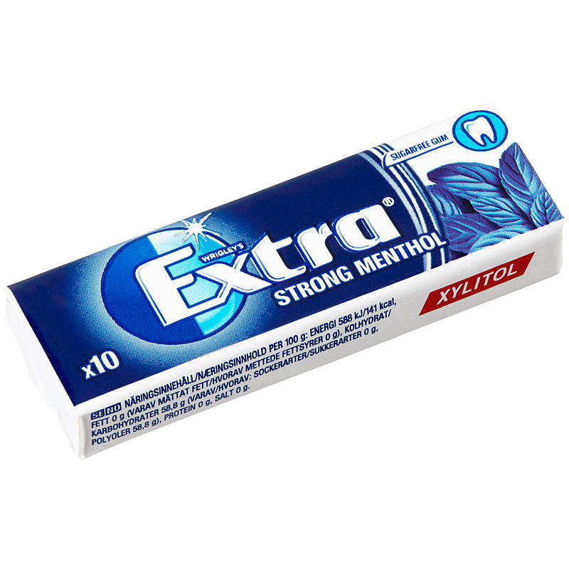 Ekstra Ekstra 14 g Sterk mentol
