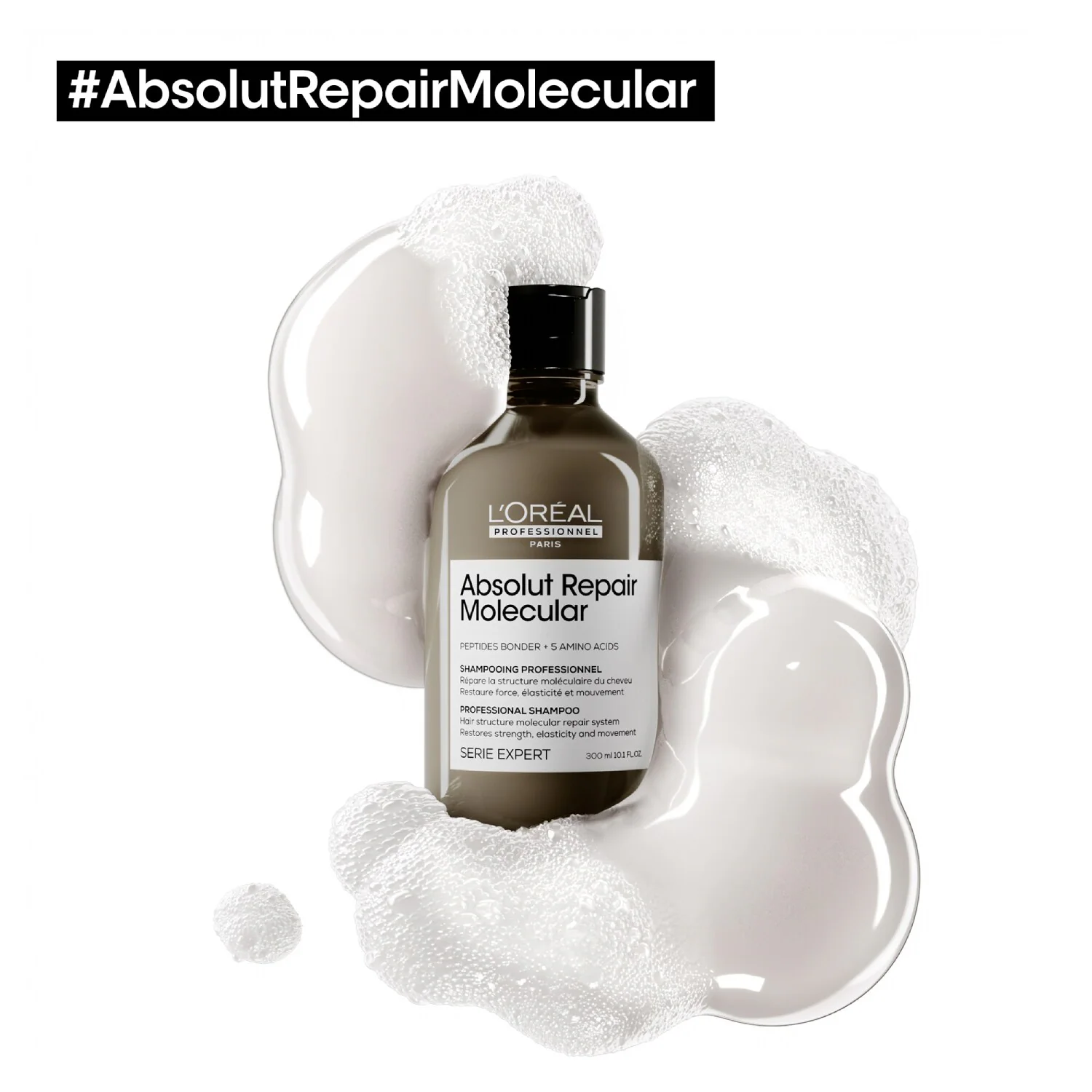 Absolut Repair Molecular - Shampoo voor beschadigd haar