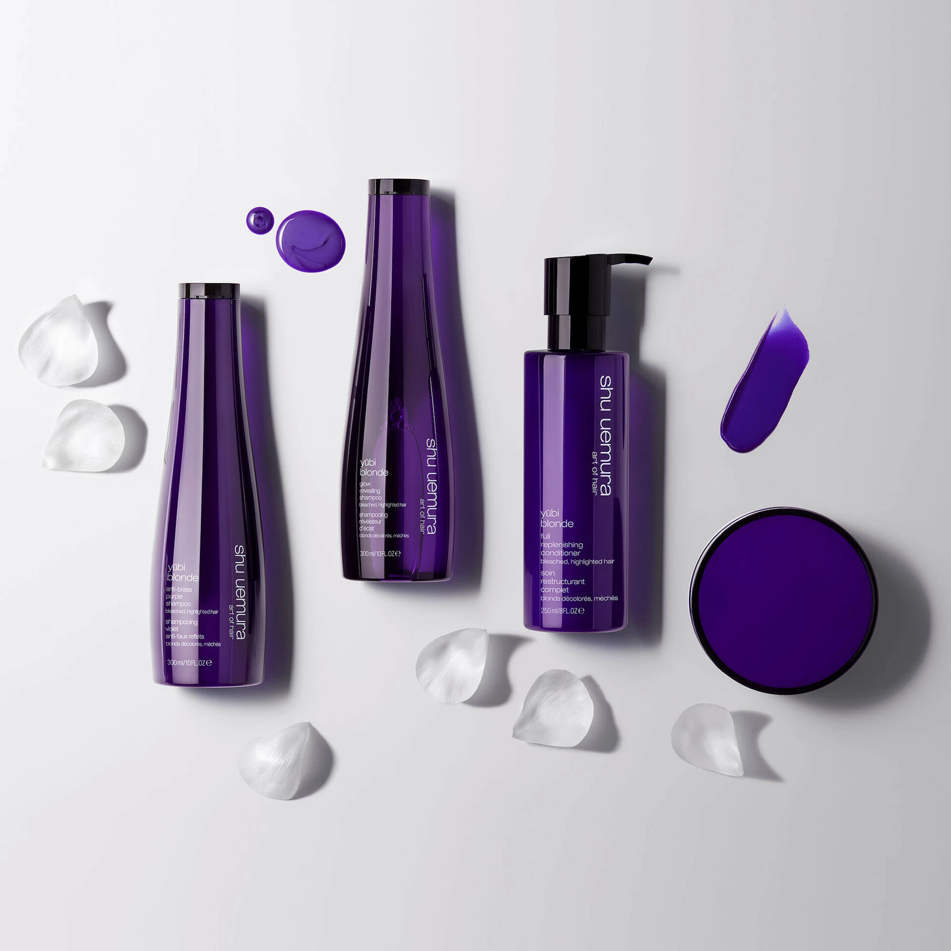Yūbi Blonde Anti-Brass Purple sampon 300 ml - Shu Uemura