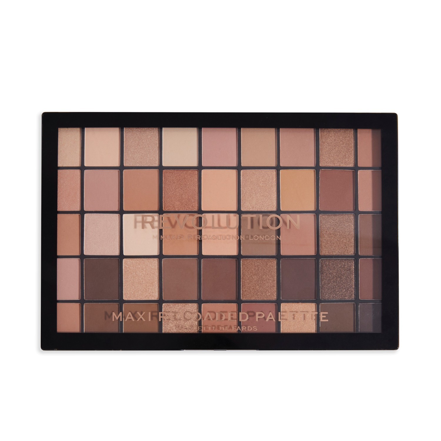 Paleta sjenila za oči Revolution Eyeshadow Re-Loaded Maxi Nudes – 60,75 g