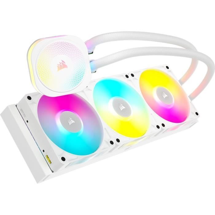 Waterkoeling - CORSAIR - iCUE LINK TITAN 360 RX - RGB - Wit