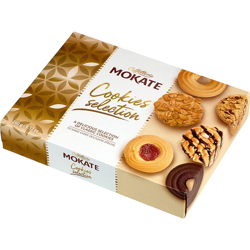 Mokate koekjes 260 g selectie