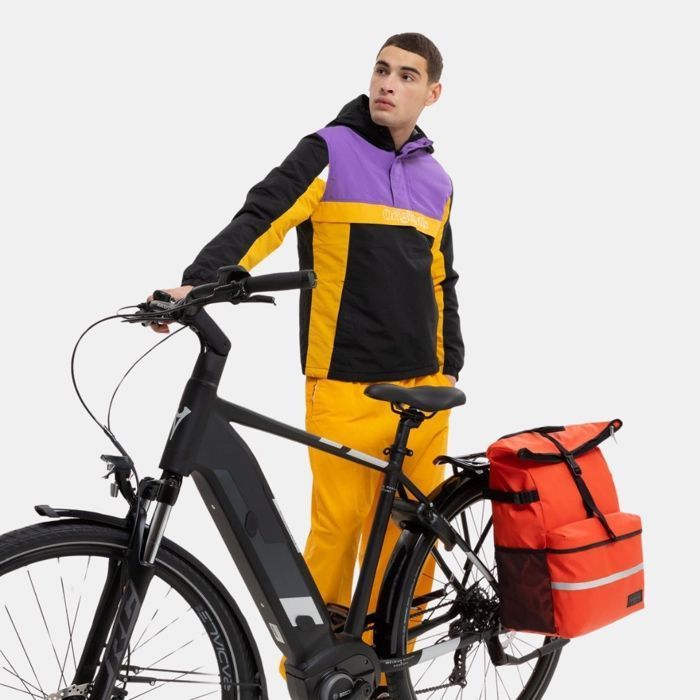 Mochila Maclo Bike Tarp, naranja, 31L