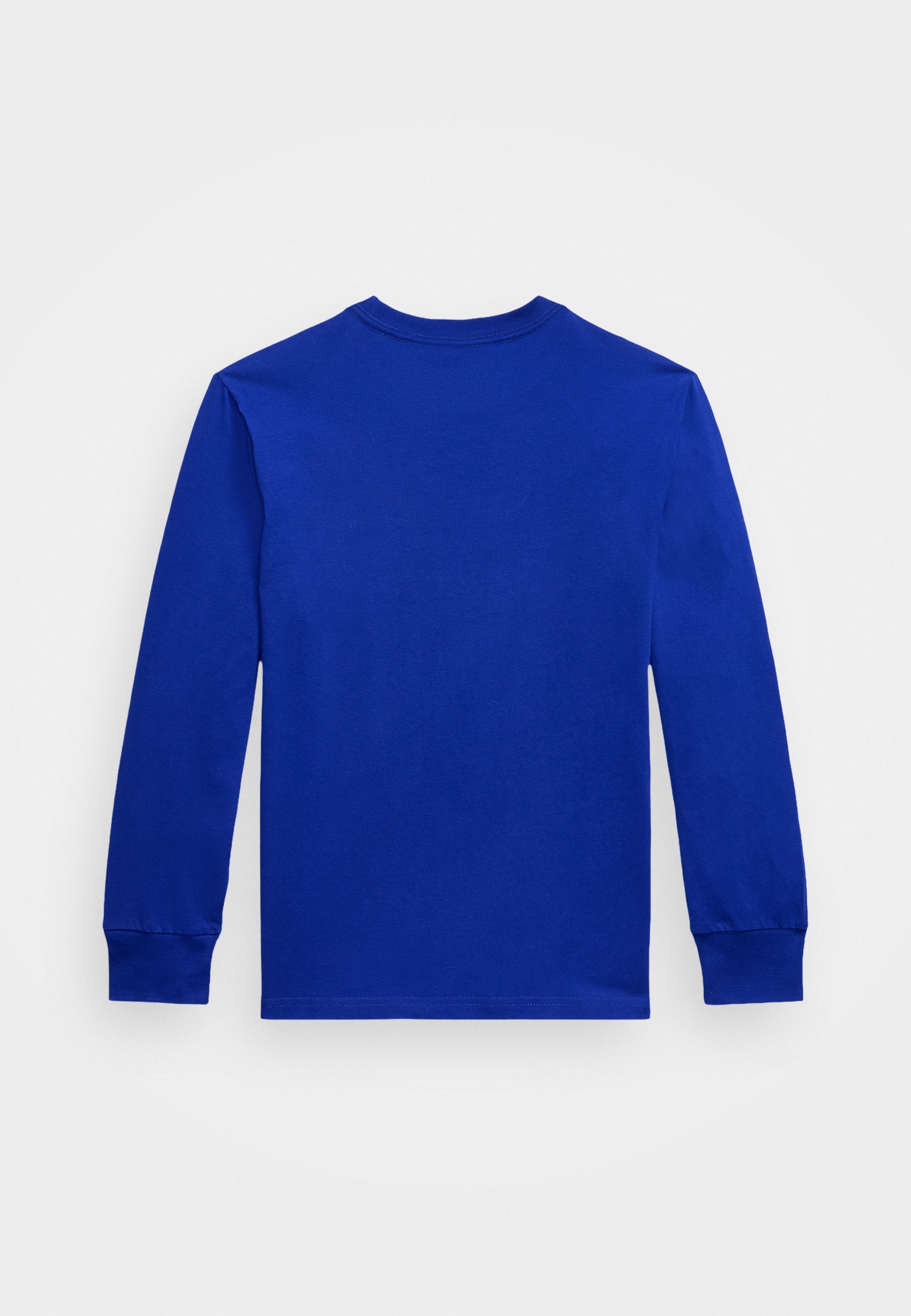 Polo Ralph Lauren katoenen jersey T-shirt met lange mouwen - Top met lange mouwen - klassiek azuurblauw