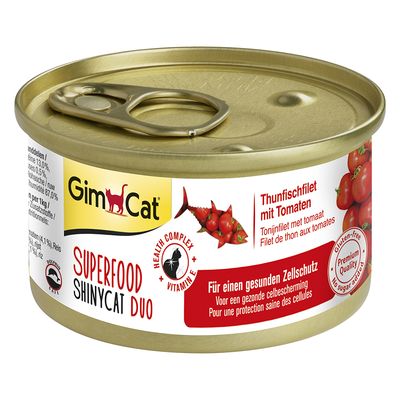 GimCat Superfood ShinyCat Duo 6 x 70g