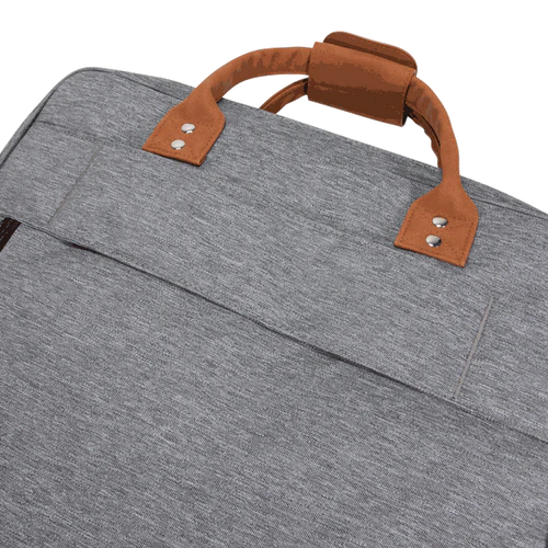 Cabaia Donkergrijze New York laptoptas