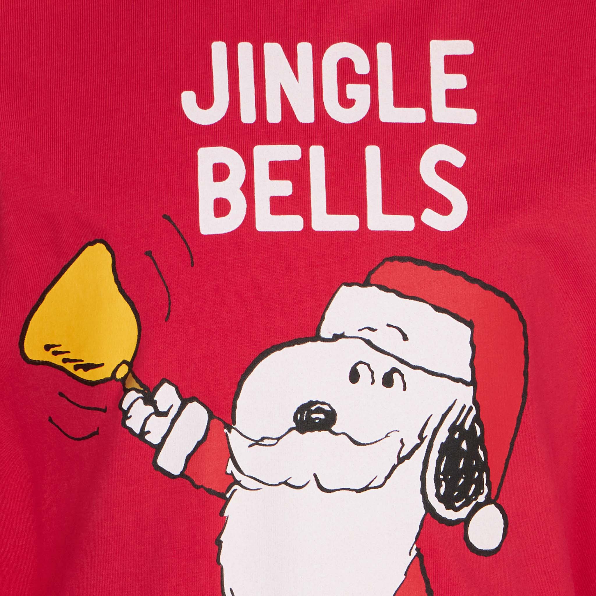 T-shirt da bambino stampa Snoopy Jingle Bells |Peanuts© Special Editio