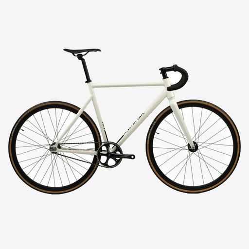 Bicicletă Fixie Santafixie Raval White 2.0 30mm