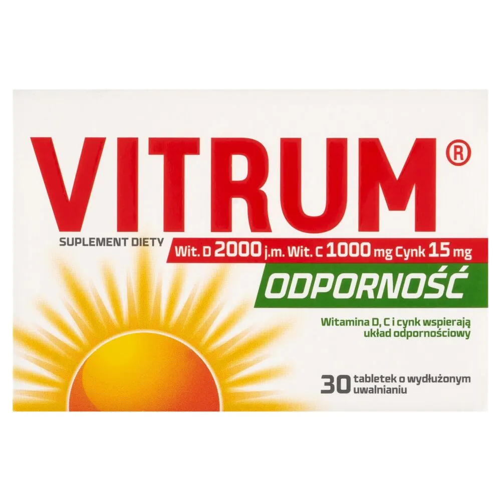 Vitrum Odporność, 30 Tabletek