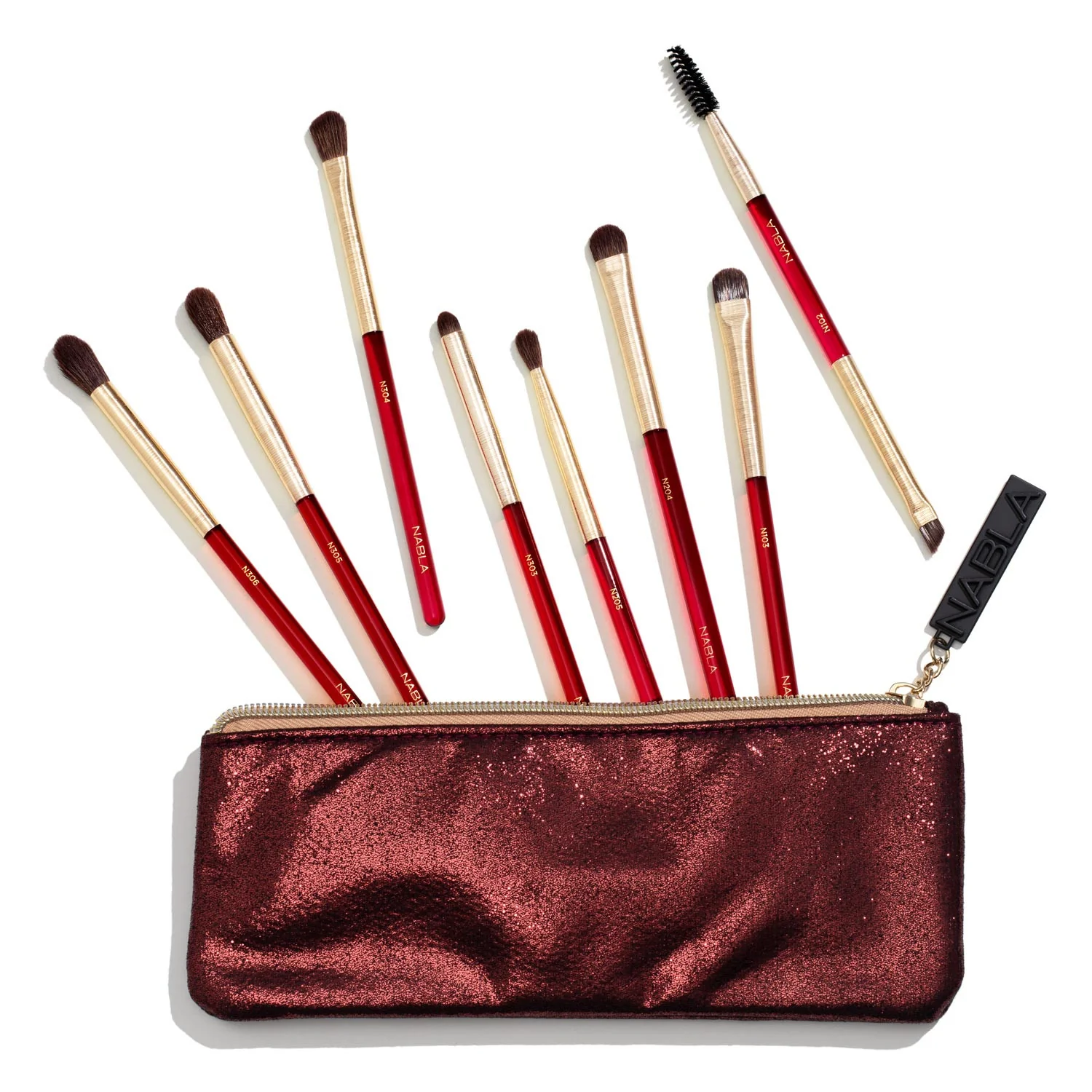Accessori Ruby Complete Eye Brush Set - Pennello Make-Up, Pennelli
