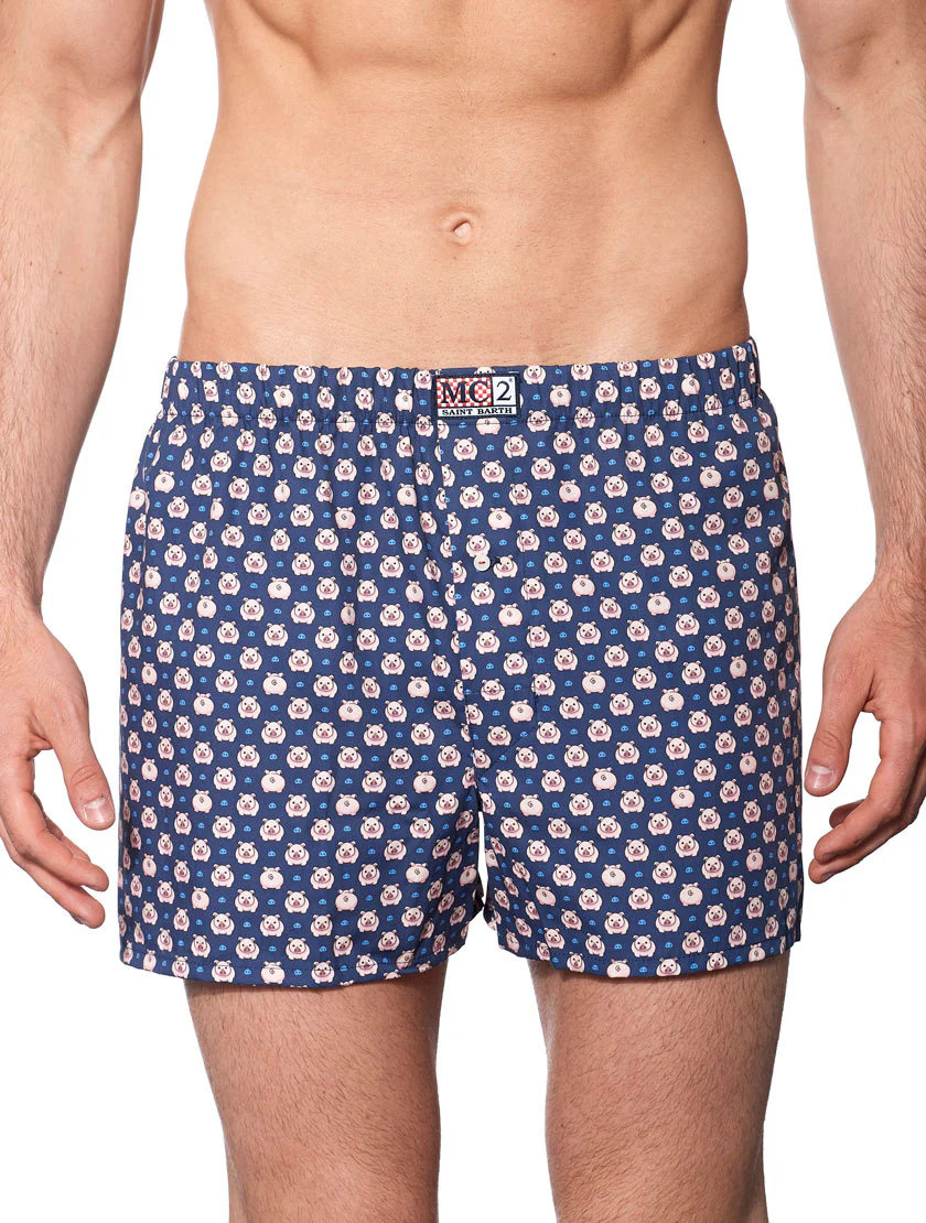 Boxershorts van het merk Piggy (herenprint)