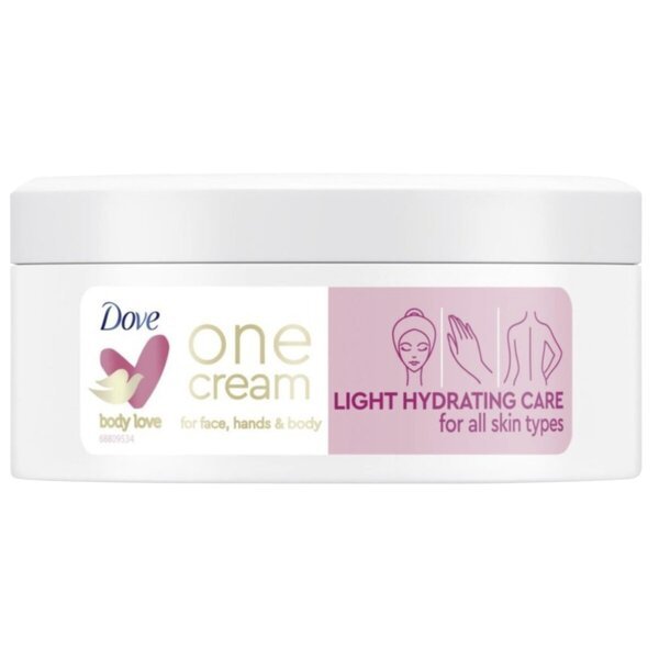Dove Body Love lagana hidratantna krema za lice 250 ml