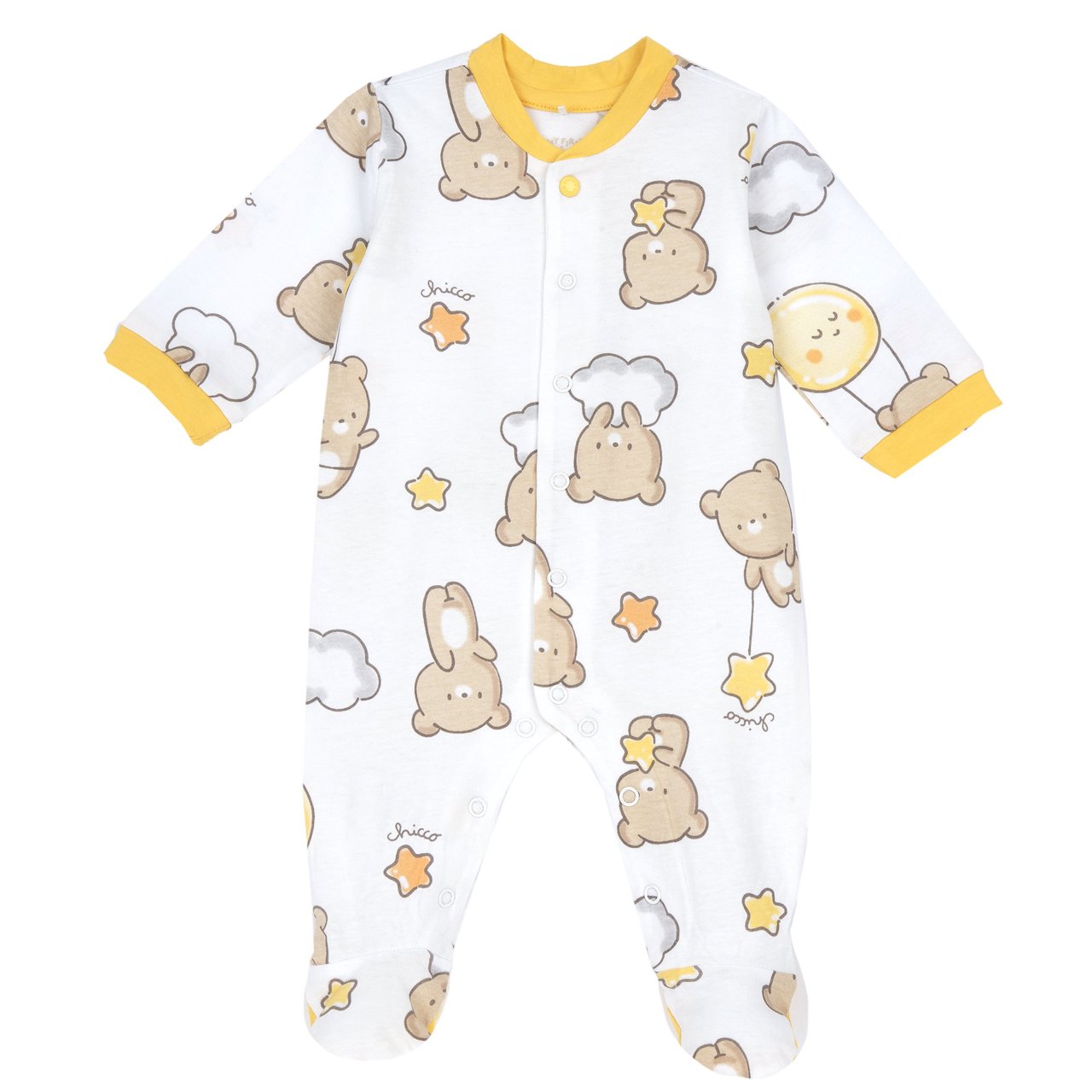 Baby-Tierpyjamas mit Öffnung vorne