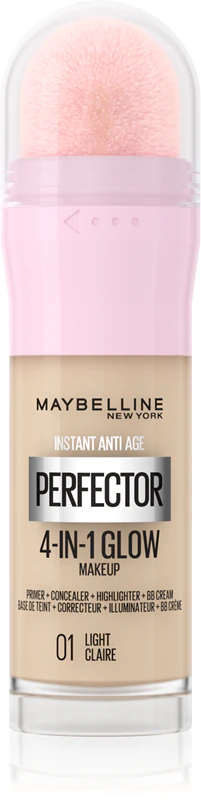 MAYBELLINE NEW YORK Instant Perfector Base Iluminadora 4 em 1 para um Look Natural