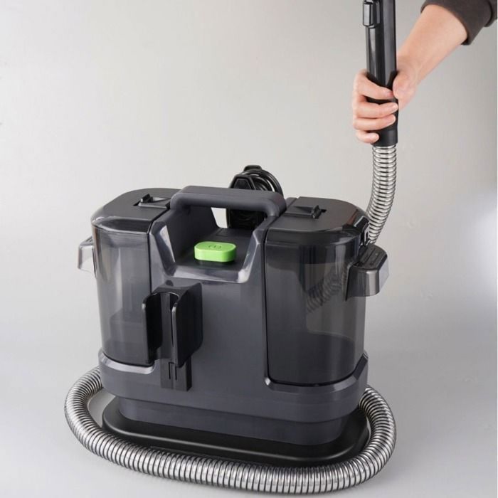 Portable stain remover - 500W/12 kPa/1.5m hose - 5m power cord - 0.8L/1.8L tank - Water and sewage cleaner
