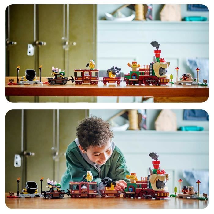 LEGO® Super Mario 71437 Train Bowser Express - Jouet avec des Personnages Nintendo®