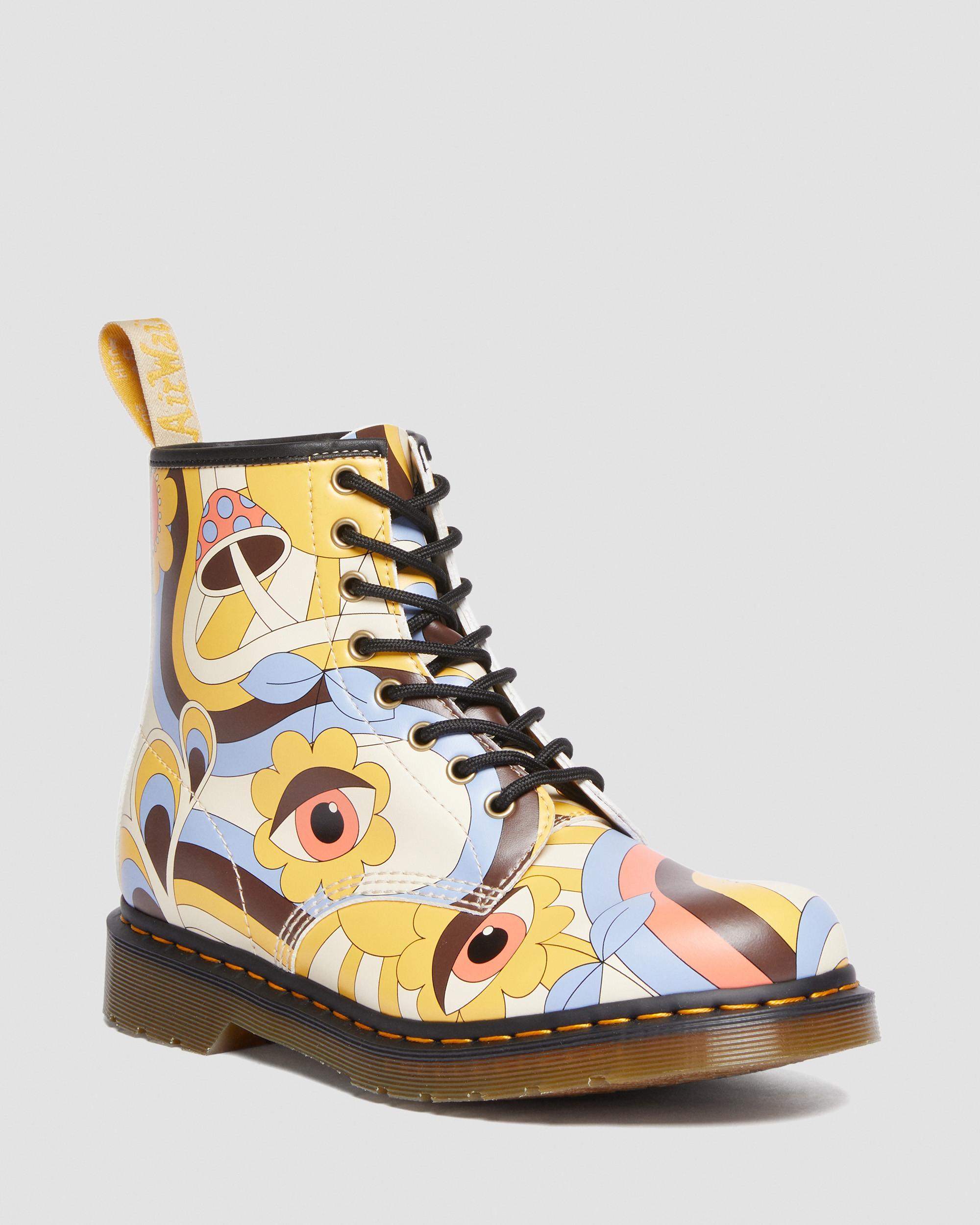 Vegan 1460 Retro Kemble Lace Up Boots