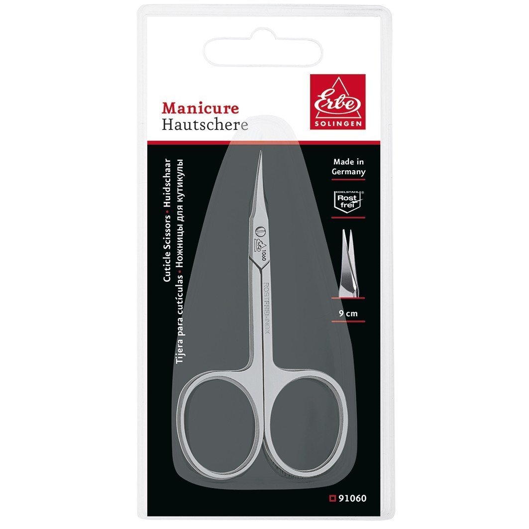 ERBE makaze za zanoktice, toranjski vrh, 9 cm - 1 komad
