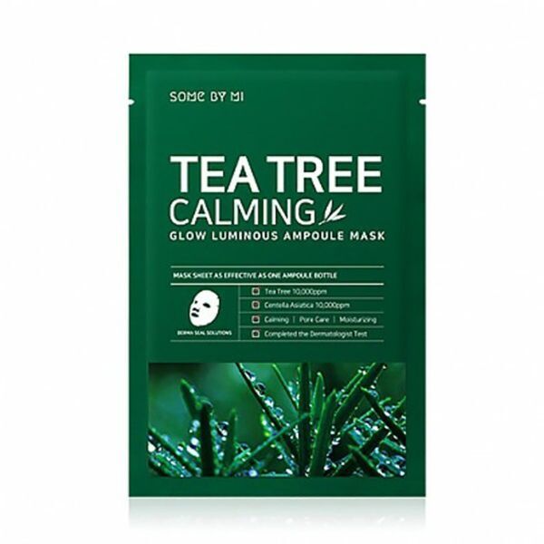 „Some By Mi Tea Tree“ raminanti švytėjimo suteikianti ampulinė kaukė, 25 g