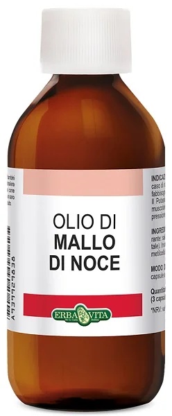ERBA VITA Erba Vita Walnootschilolie Hydraterende Body- en Haarolie 100 ml