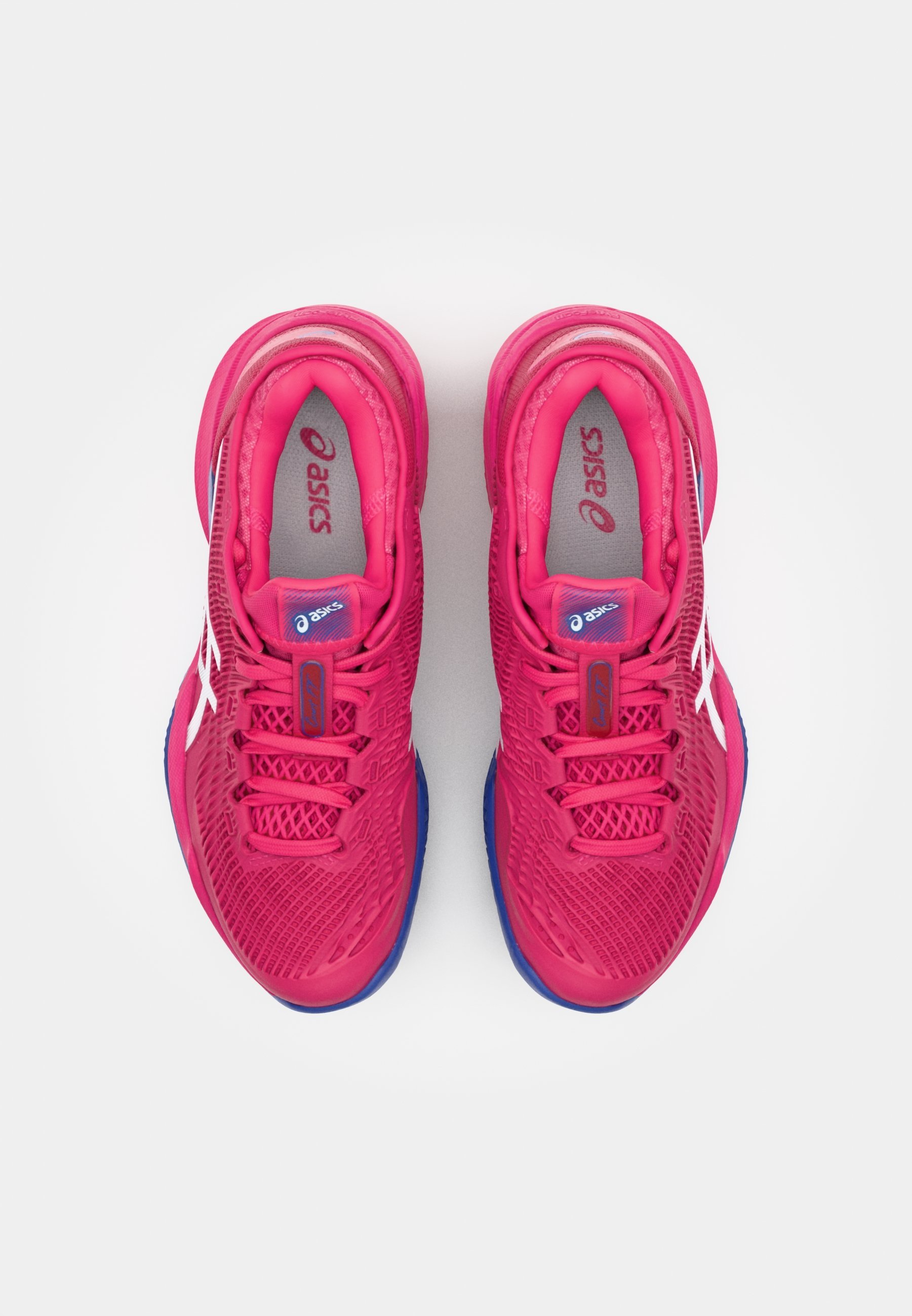 ASICS COURT FF 3 CLAY - Buty tenisowe na korty ziemne - jasnoróżowe/białe