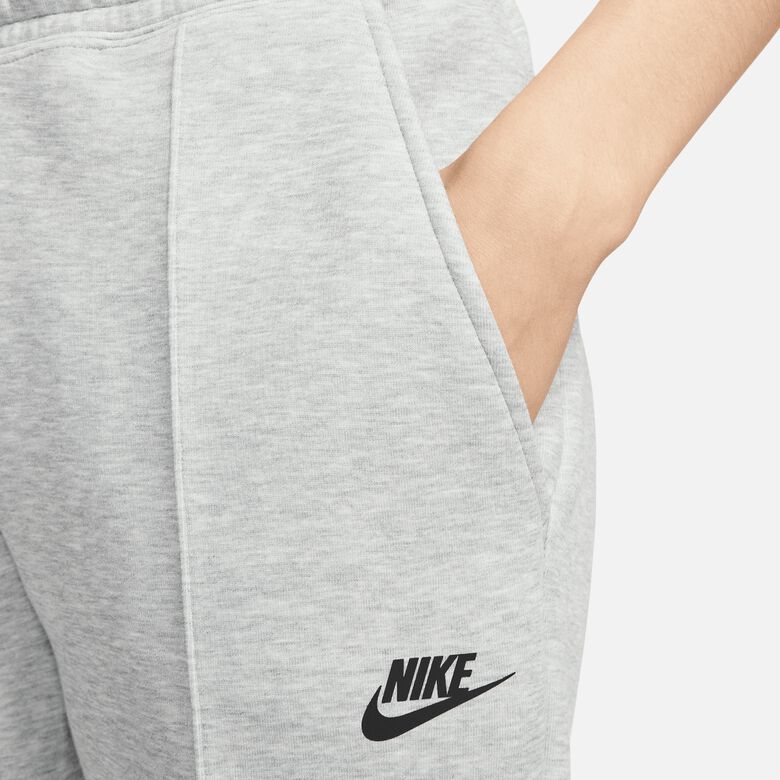 Calça de moletom esportiva de cintura alta em tecido tecnológico