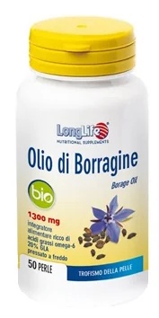 LONG LIFE toidulisand LongLife orgaaniline kurgirohuõli 50 graanulit Naha heaoluks
