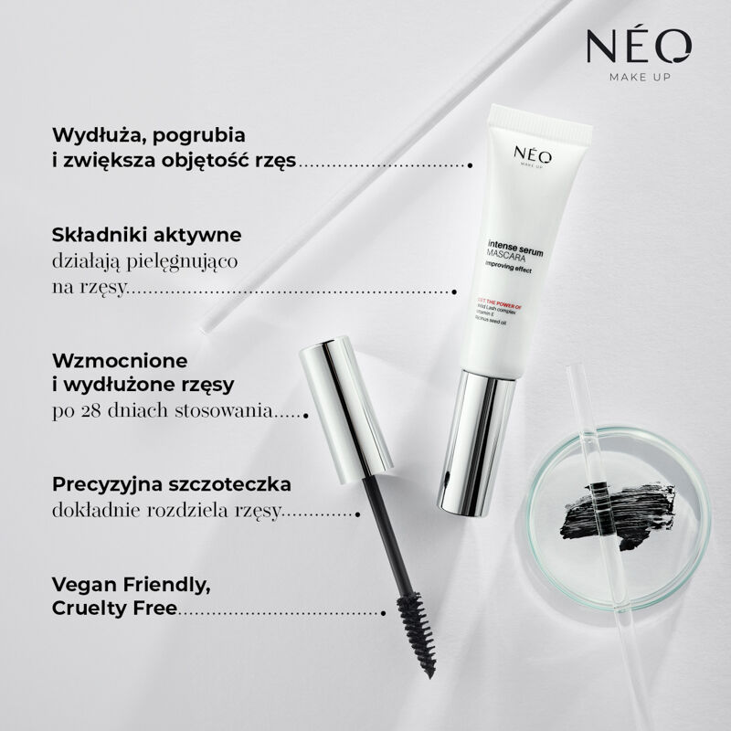 Máscara para cílios Neo Make Up Intense Serum