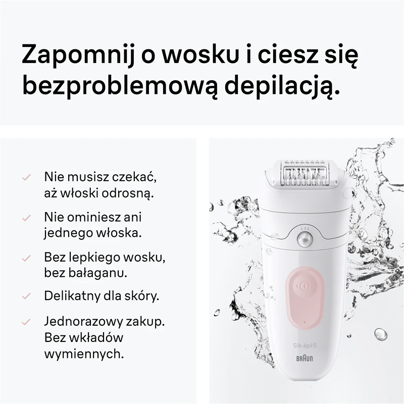 Depilador Braun Silk-épil 5 5-251 para uso seco e molhado