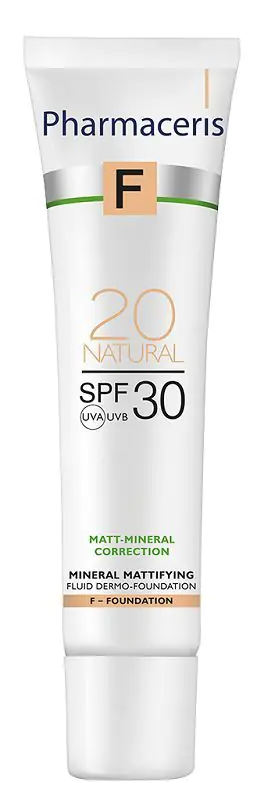 Pharmaceris F Mineralny dermo-fluid matujący SPF30 20 Natural