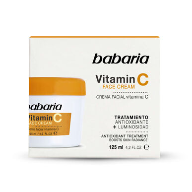Babaria C-vitamiinikasvovoide, kosteuttava ja kirkastava kasvovoide C-vitamiinilla, 50 ml