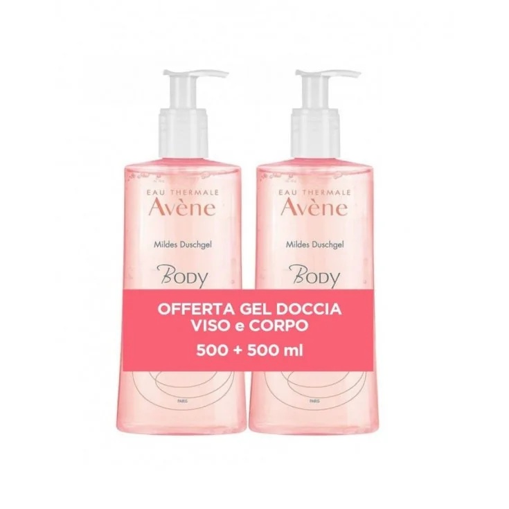 AVENE Avene Duo Duschgel 2x500 ml reinigendes Körpergel