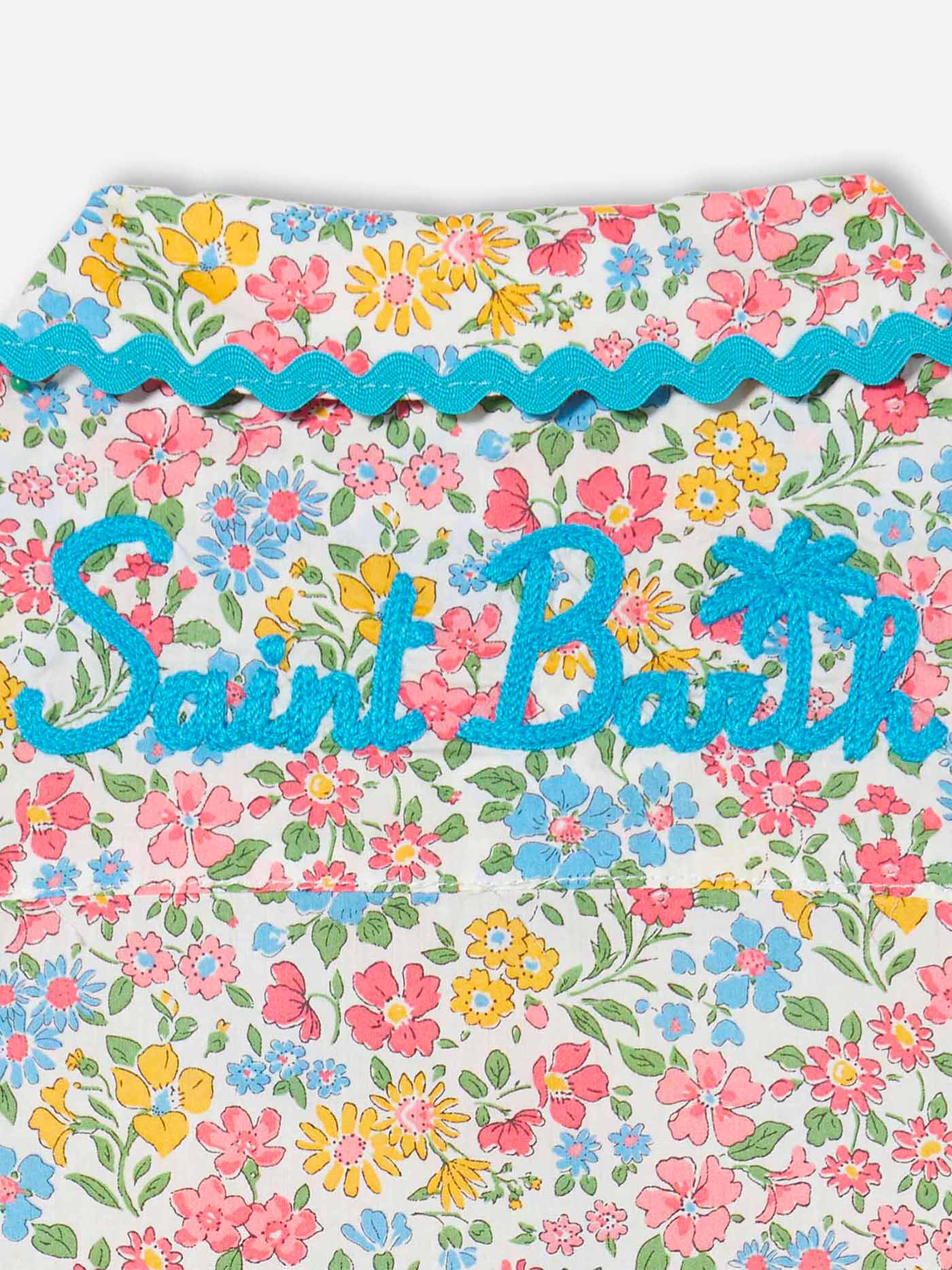 Overhemdjurk voor meisjes met bloemenprint