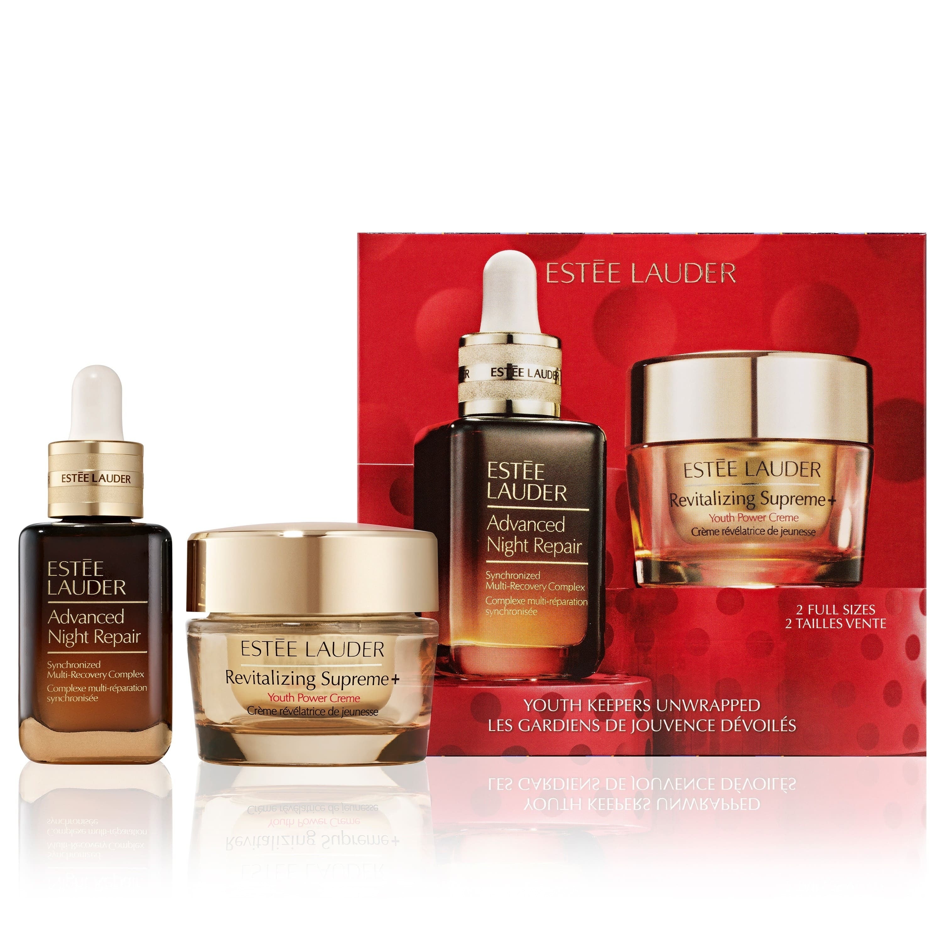 Advanced Night Repair SET Advanced Night Repair Serum + Revitalizing Supreme+ Youth Power Creme - Cofanetto Antirughe, Siero viso antirughe