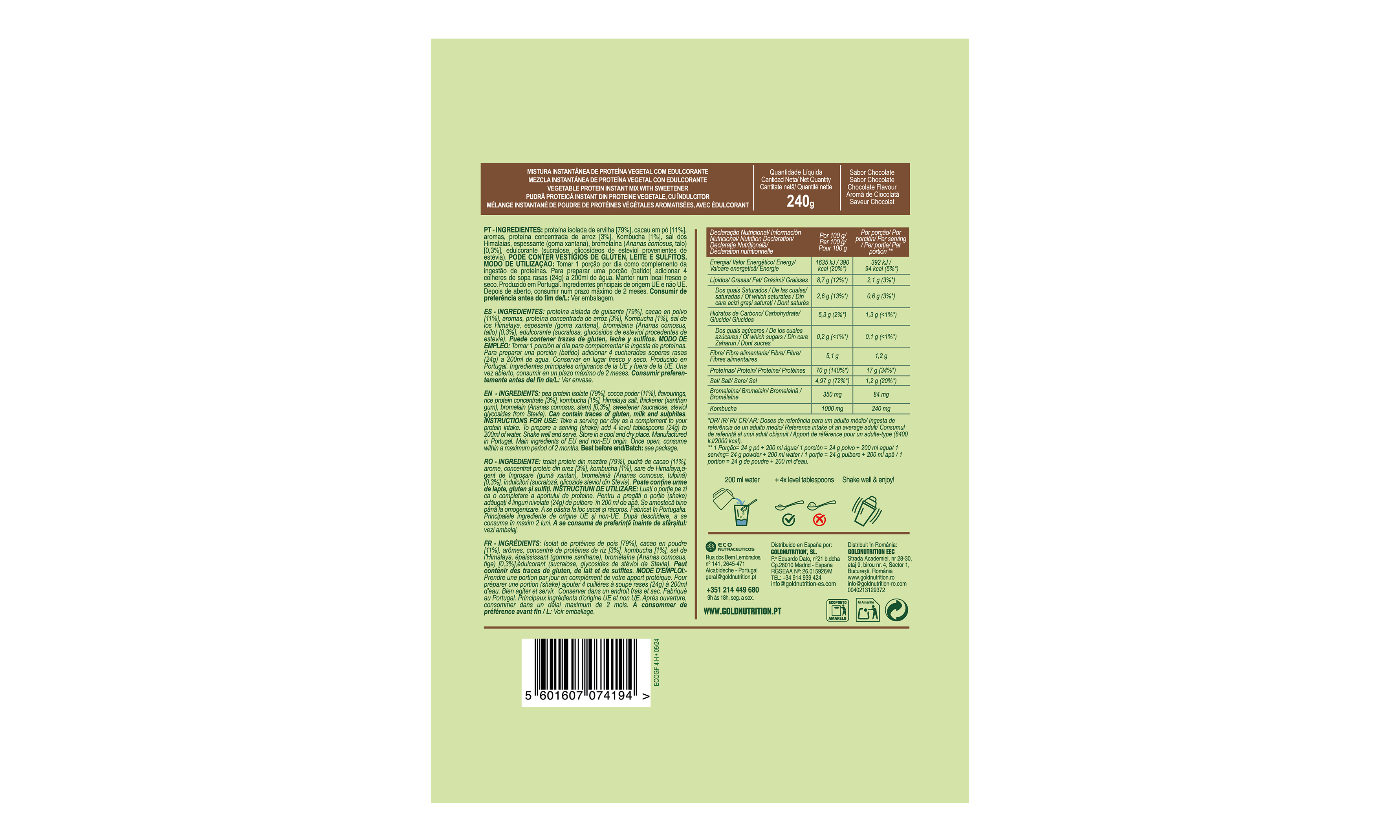 V-Protein Chocolate Proteini