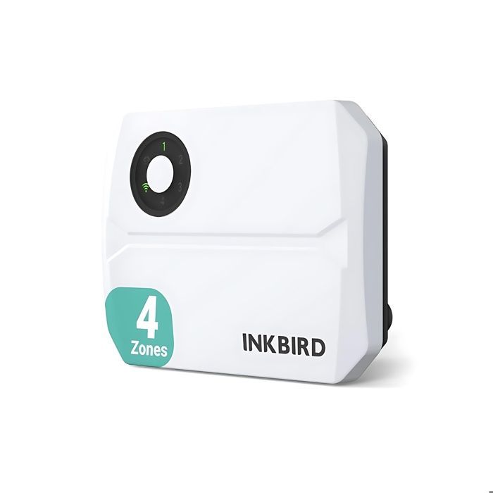 Controlador de riego WiFi de 4 vías INKBIRD IIC-400-WIFI, temporizador de riego automático, control mediante aplicación inteligente, función
