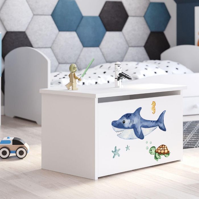 Caixa de Brinquedos Tubarão Daria