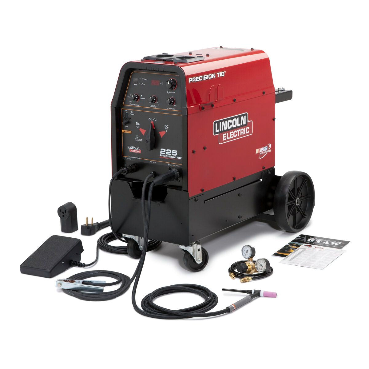 Aparat de sudură TIG Precision TIG 225 Ready-Pak cu cărucior